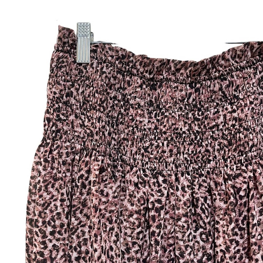 ee:some cheetah Print Mini Skirt skort size medium - Picture 4 of 8